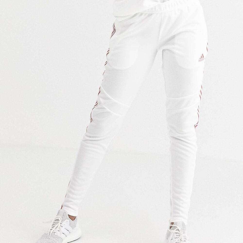 Adidas White Climacool Tiro 13 Soccer Track Pants Sz S